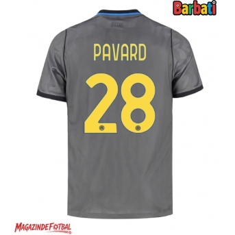 Inter Milan Benjamin Pavard #28 Tricou Fotbal Replică 2026-27 Barbati Treilea